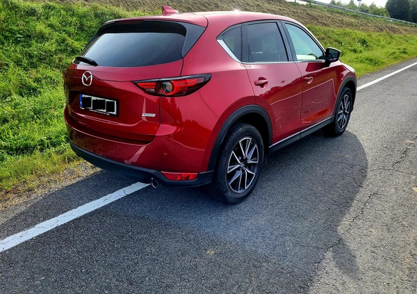 Mazda CX-5 cena 117000 przebieg: 91000, rok produkcji 2018 z Wieliczka małe 301